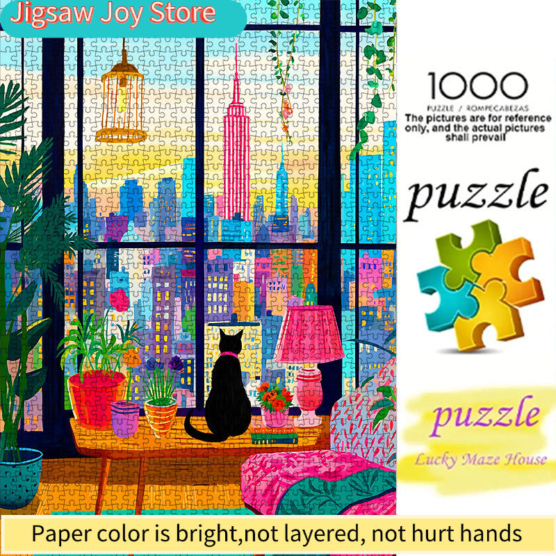 Plant Parenting - DIY Paper Puzzle, New York City