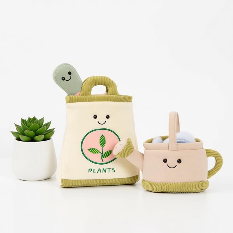 Plant Parenting - Cut Gardening Plush Toy Plant Bag