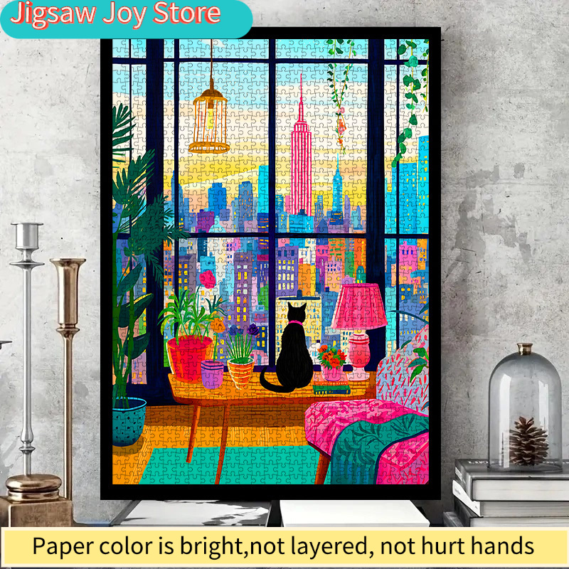 DIY Paper Puzzle, New York Cit – Plant Parenting Bewertung und Preis
