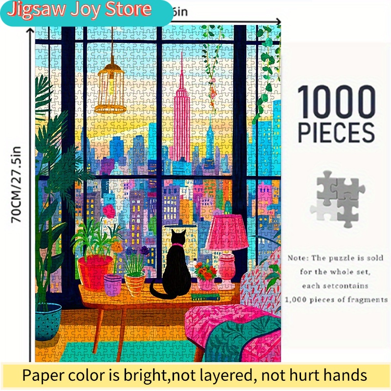 DIY Paper Puzzle, New York Cit – Plant Parenting Bewertung und Preis