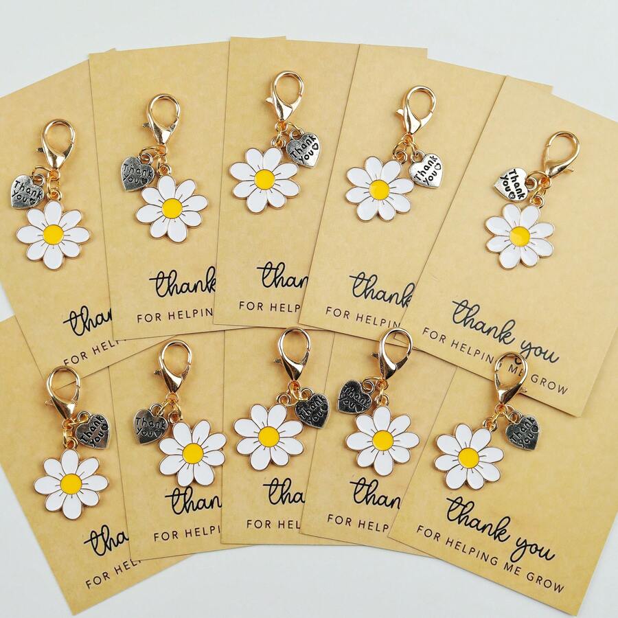 Enamel Daisy Keychains With Th – Plant Parenting Bewertung und Preis