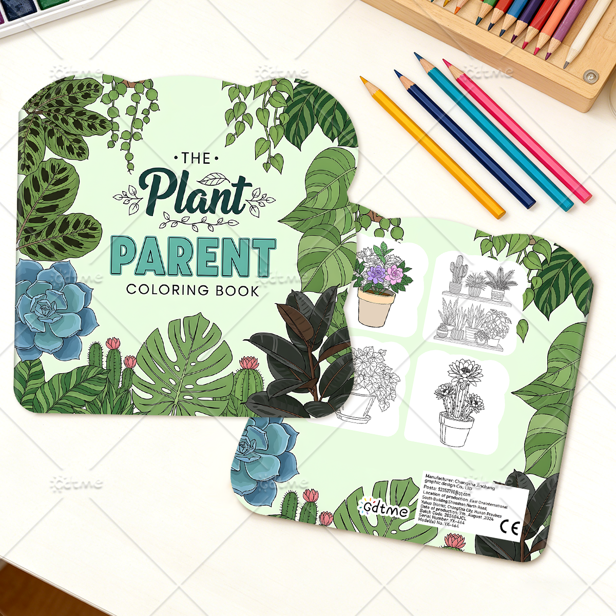 THE Plant PARENTE Coloring Boo – Plant Parenting Bewertung und Preis