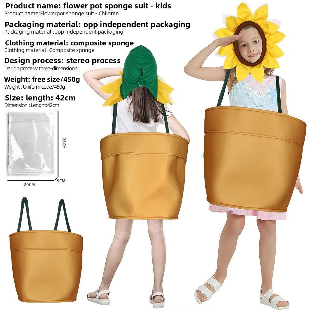 loween Par Campus Parent-Child – Plant Parent Costume Bewertung und Preis