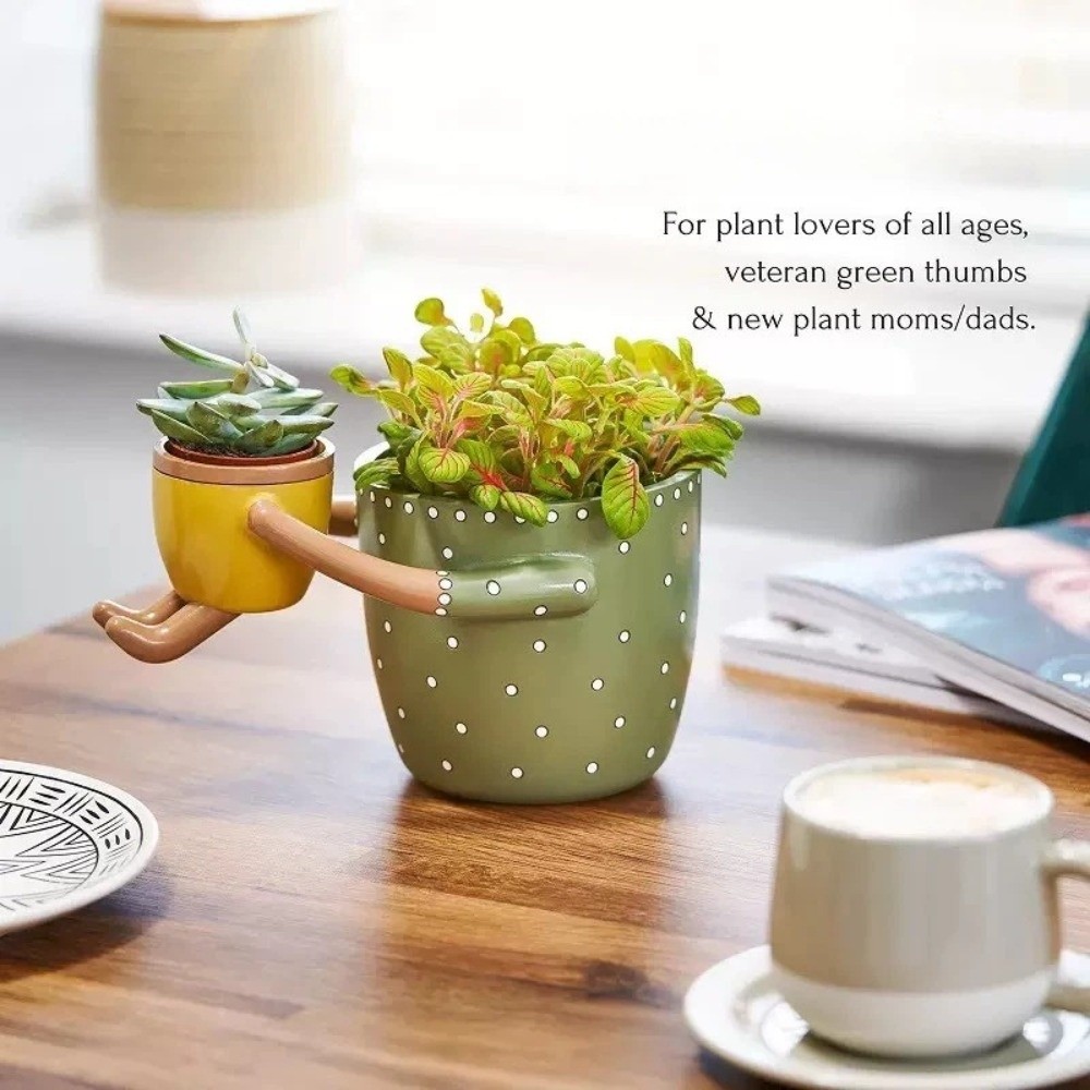 Resin Parent-child Flowerpot w – Plant Parenting Bewertung und Preis